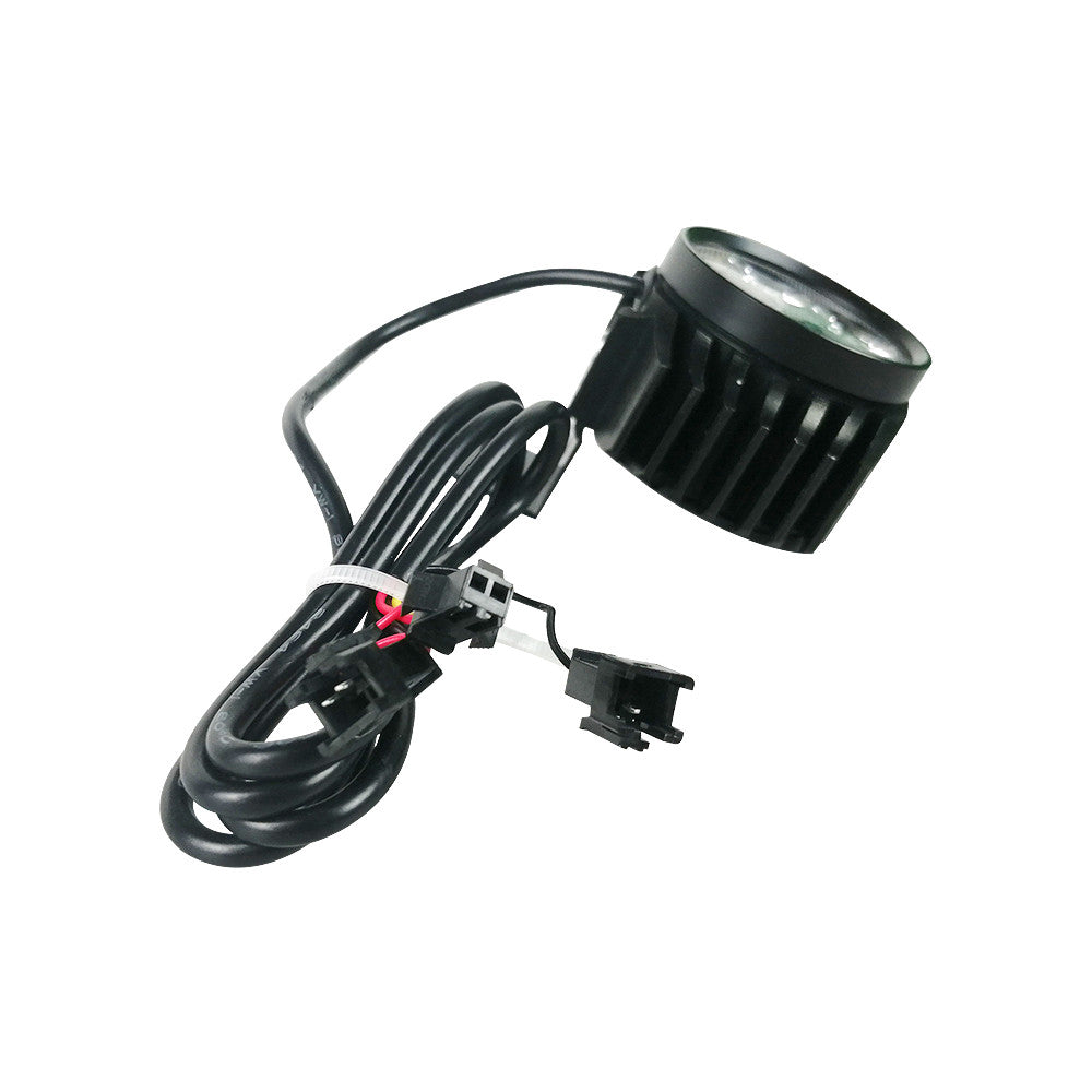 Lampe LED et klaxon avant noir - vue 2
