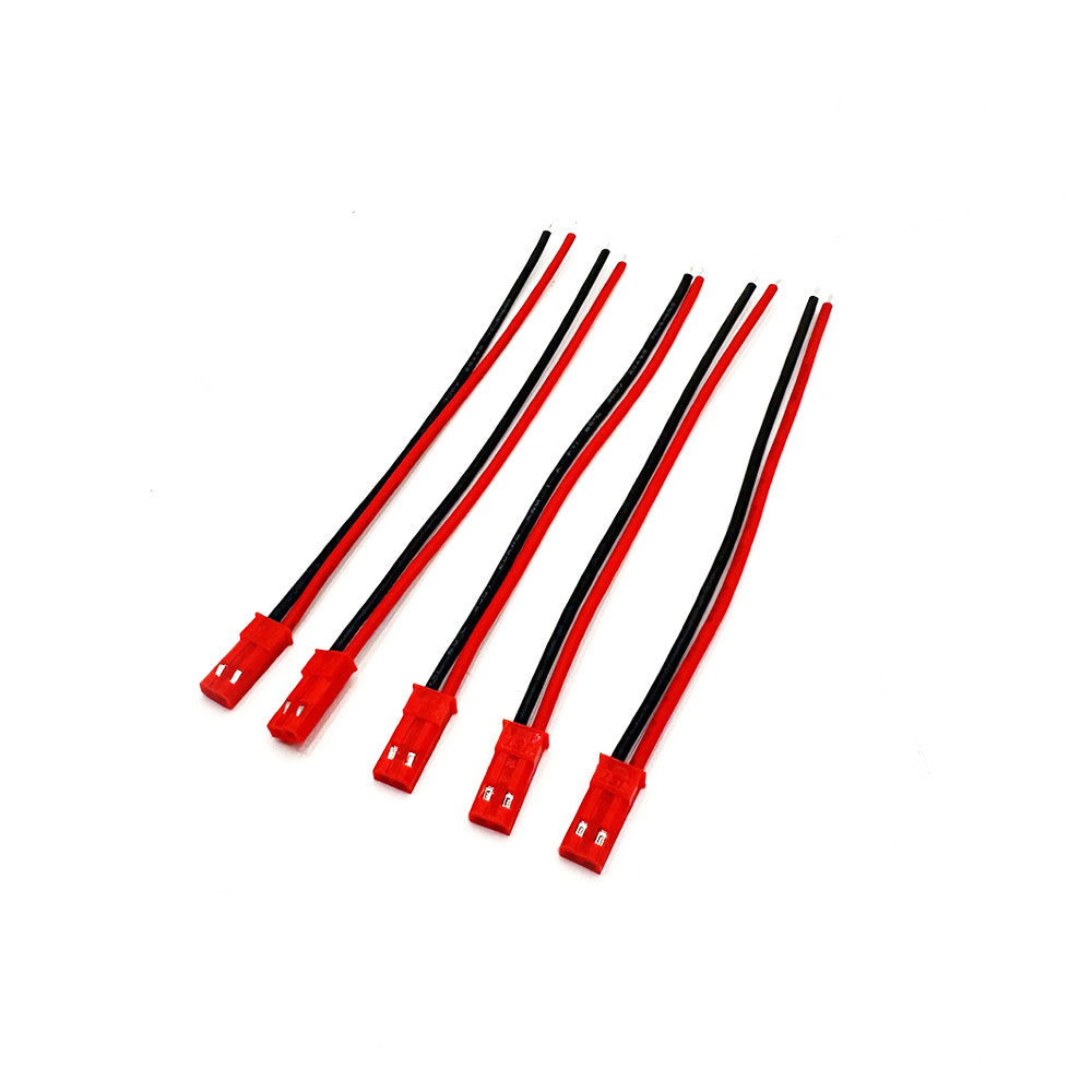 Câble prise JST syp 2 pin femelle x5 - vue 2