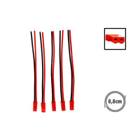 Câble prise JST syp 2 pin femelle x5 - vue 1