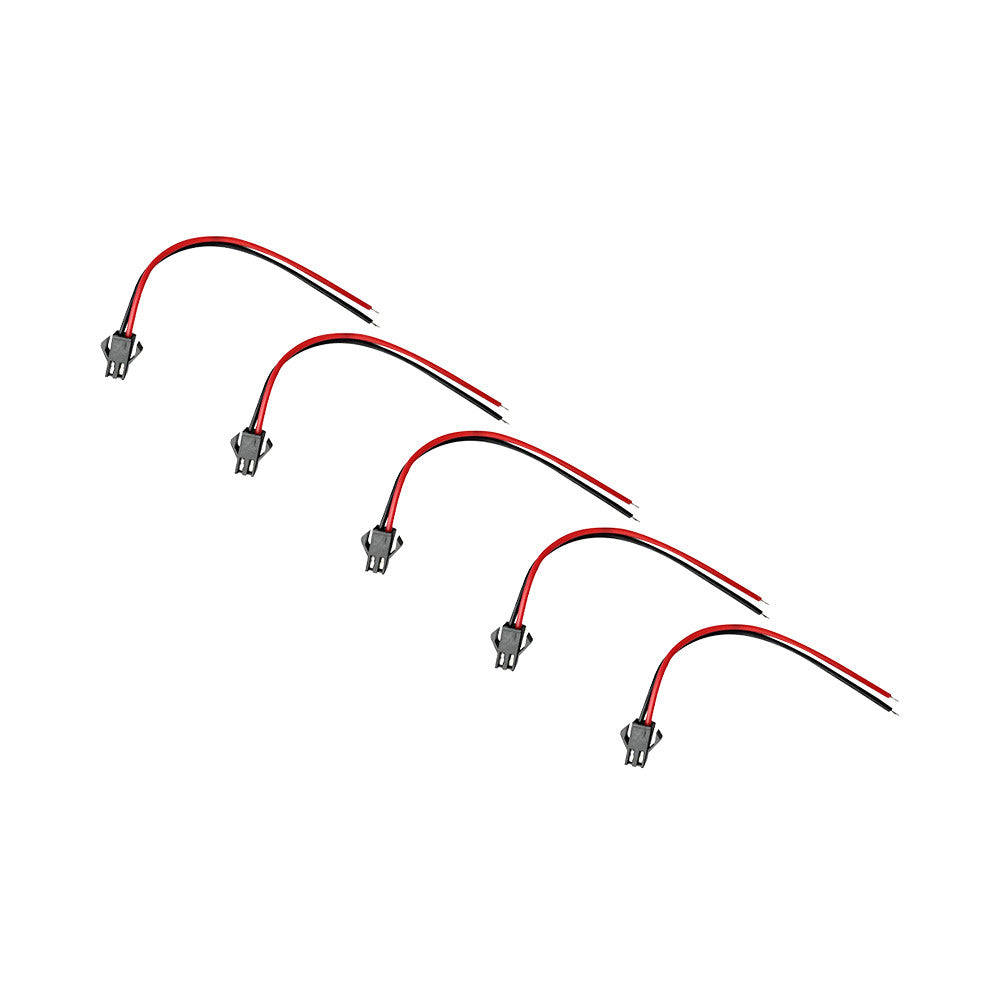 Câble prise JST 2 pin femelle x5pcs - vue 2
