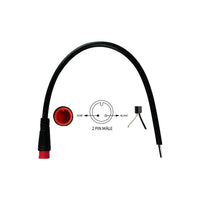 Connecteur etanche 2Pins Male - vue 2