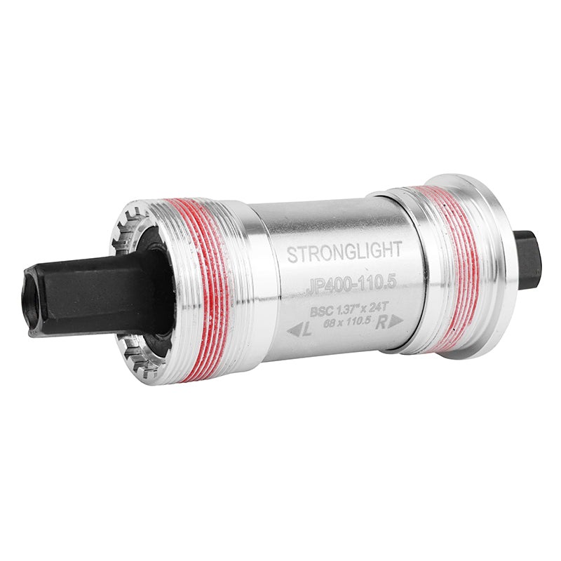 Boîtier Pédalier Stronglight Carré Jp400 Tout Alu 110 mm (Boite De 68) Filetage Anglais - Bsc - 1,37X24