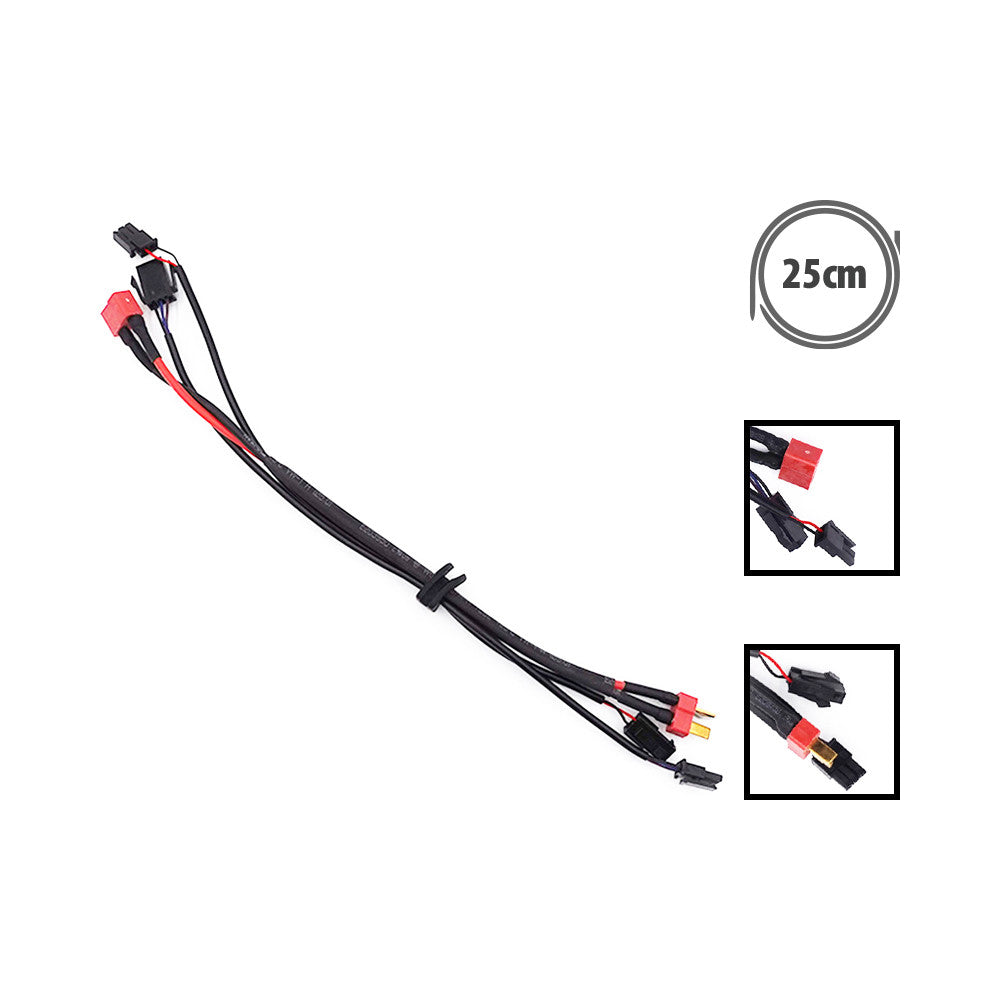 E-Twow battery to controller cable (3+3 pins)