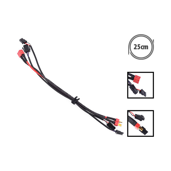 Cable Etwow liaison batterie au controleur (3+3 pins) - E-TWOW - Vélo Shop Obernai