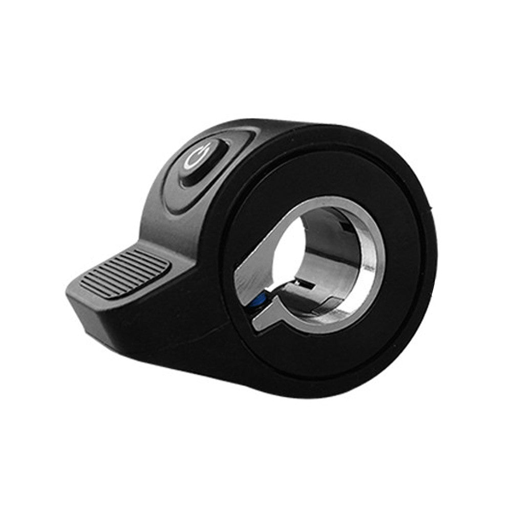Throttle and on/off button en situation