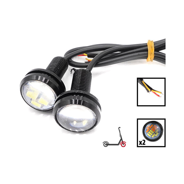 Feu de signalisation LED et clignotants X2 - Generic - Vélo Shop Obernai