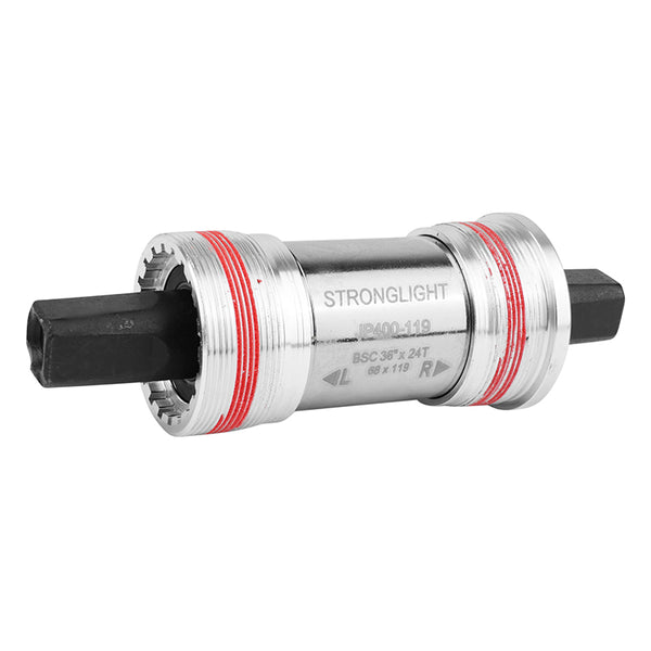 Boîtier Pédalier Stronglight Carré Jp400 Tout Alu 119 mm (Boite De 70) Filetage Italien - 36X24