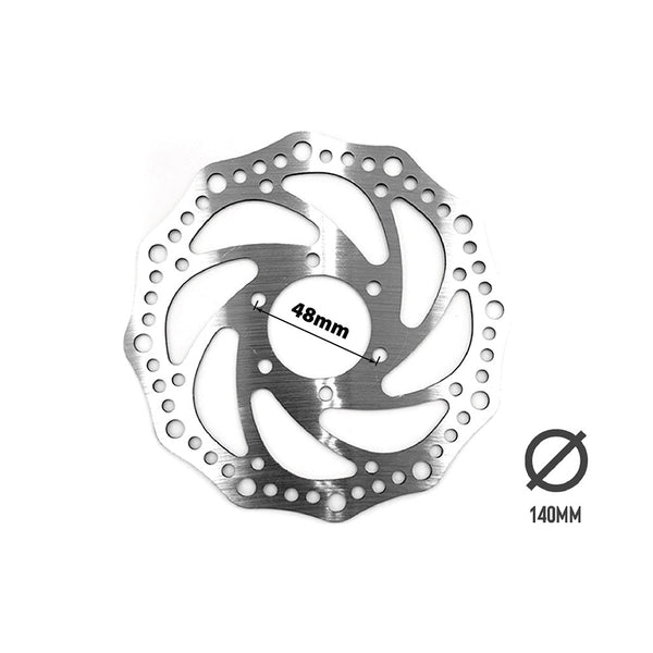 Disque de freins 140mm entraxe 48mm - Generic - Vélo Shop Obernai