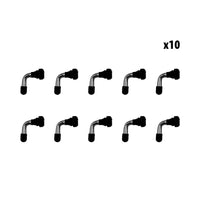 PVR Angled Tubeless Valves x10 pcs - vue 1