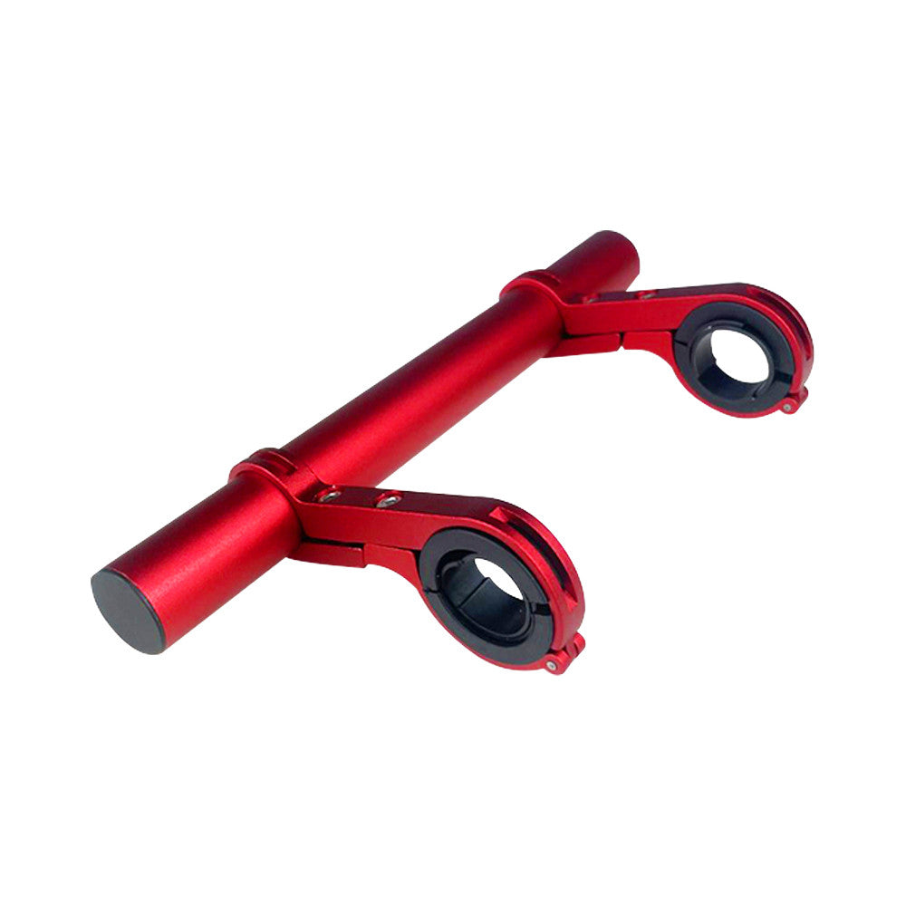 Extension double guidon rouge en situation