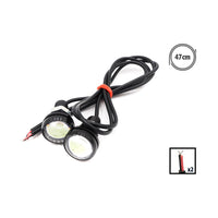 Feu de signalisation LED bleu polaire X2 Pcs - vue 1