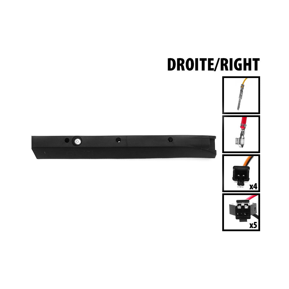 Complete right side deck cover Dualtron Ultra