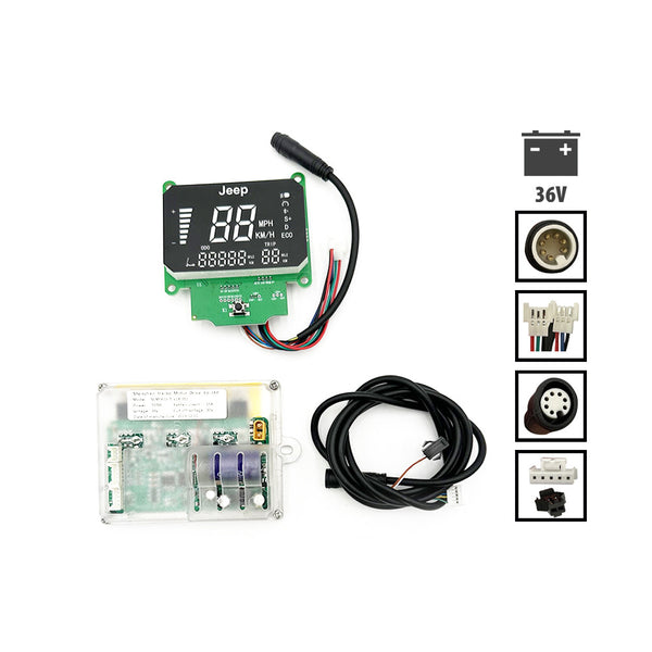 Kit display et controleur 36V Jeep Urban Camou - Generic - Vélo Shop Obernai