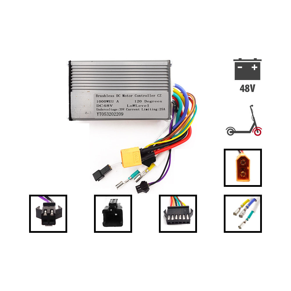 Controleur Bi-moteur avant et arrière Kugoo Gbooster en situation