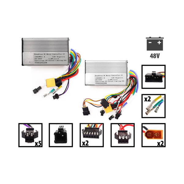 Controleur Bi-moteur avant et arrière Kugoo Gbooster - KuKirin - Vélo Shop Obernai