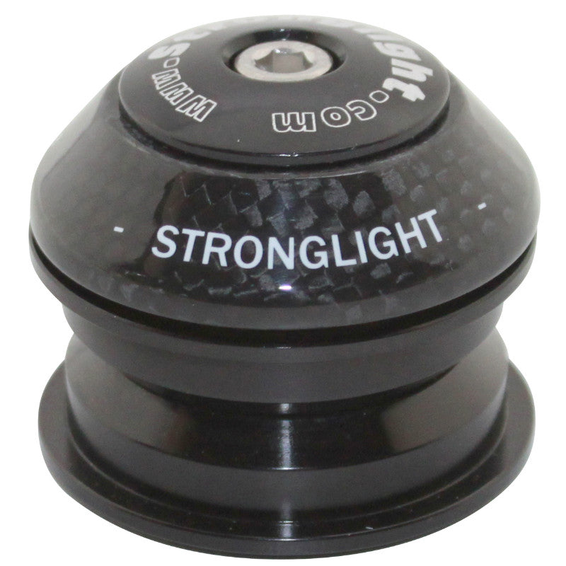 Jeu Direction Semi Intégré 1"1-8 (44 mm) Stronglight Raz Alu Roulements Annulaires Cuvette Superieure Carbone