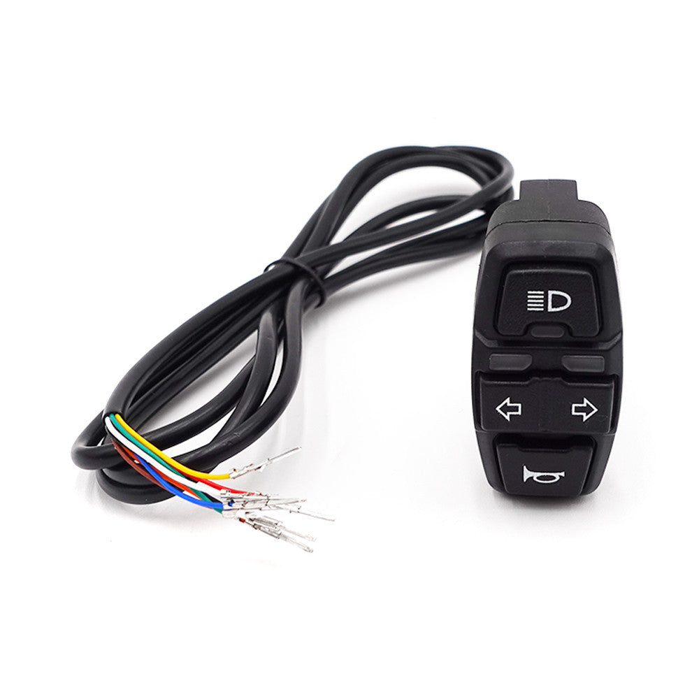 Turn signal switch headlight Horn Minimotors en situation