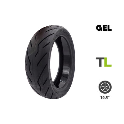 Road Tire 10.5x2.75 tubeless with anti-puncture gel Ninebot P65 P100