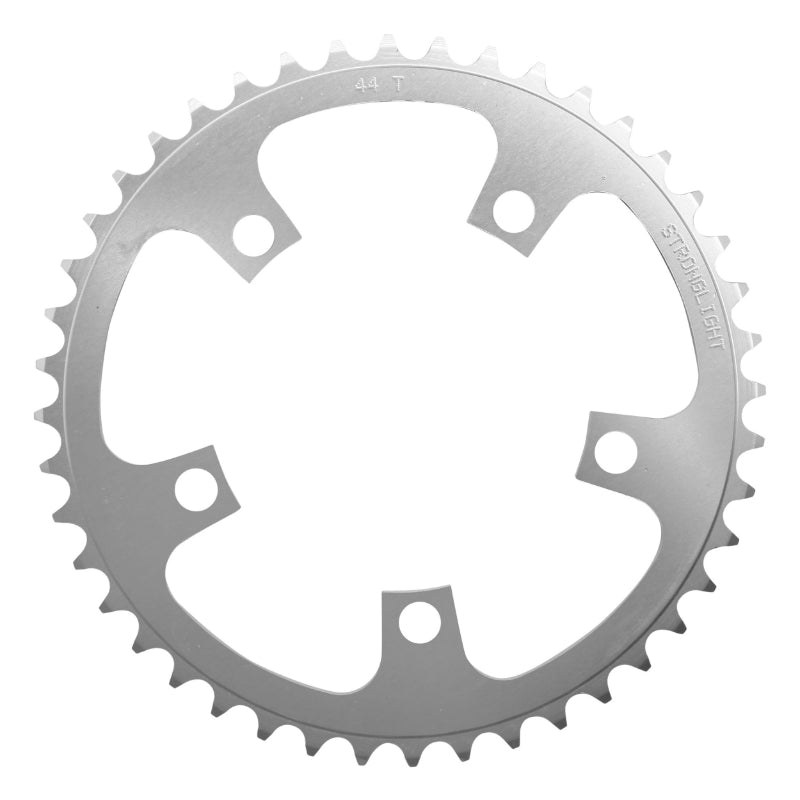Plateau Route 5 branches Ø 110 Stronglight Dural 44 dents Intérieur Argent Type Shimano 10-9V.