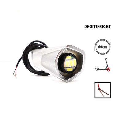 Front right plastic with white LED Dualtron Togo