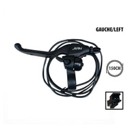 Poignée de frein gauche Nutt avec sonnette cable 150cm JST - vue 1