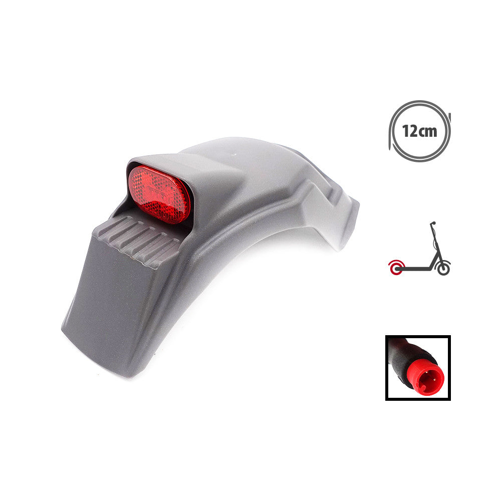 Dualtron Togo Rear Mudguard with Grey LED