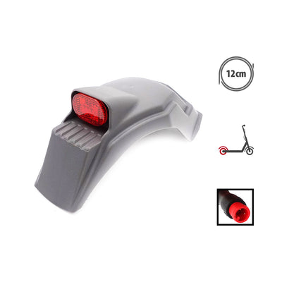 Dualtron Togo Rear Mudguard with Grey LED