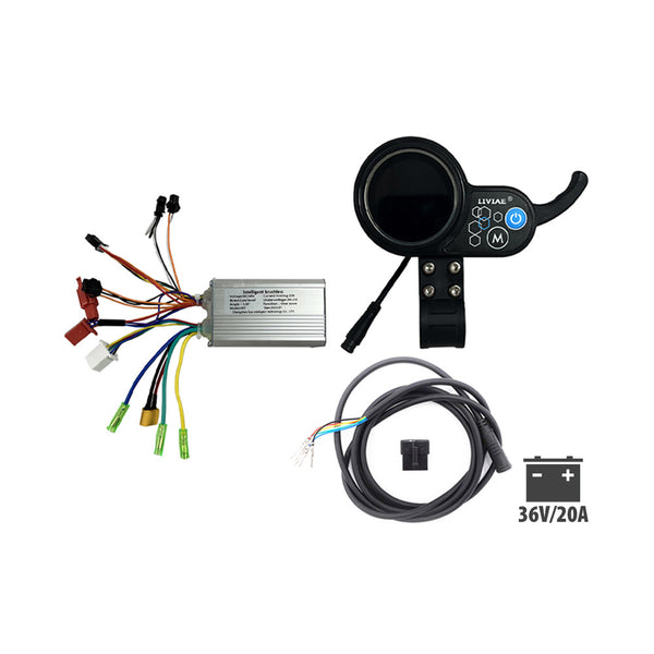 Kit controleur display câble Liviae 48v20A - Generic - Vélo Shop Obernai