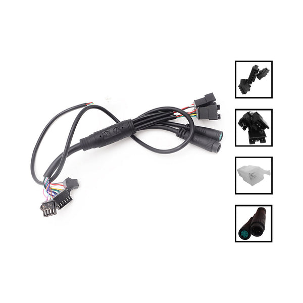 Cable data Urbanglide E-Cross 6 prises - Urbanglide - Vélo Shop Obernai