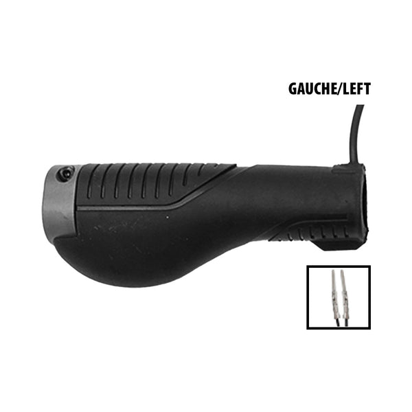 Poignée de guidon Vsett 8 gauche - VSETT - Vélo Shop Obernai