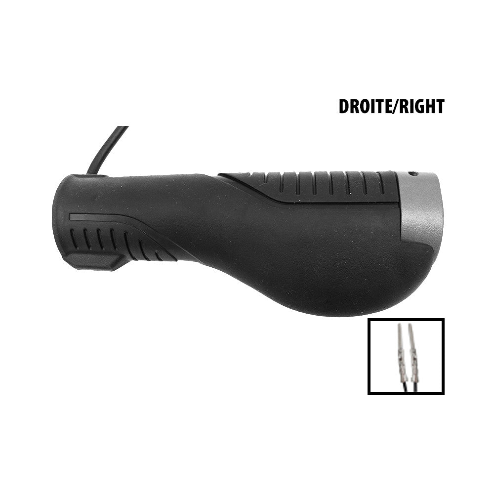 Vsett 8 right handlebar grip