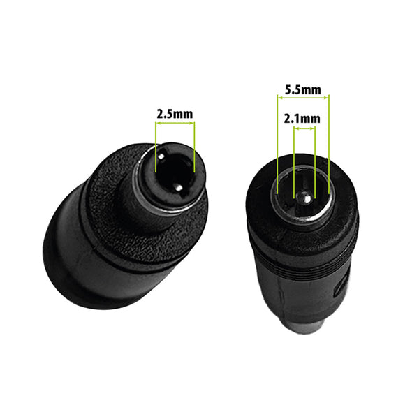 Embout adaptateur chargeur DC 5.5 2.1➡️2.5 - Generic - Vélo Shop Obernai