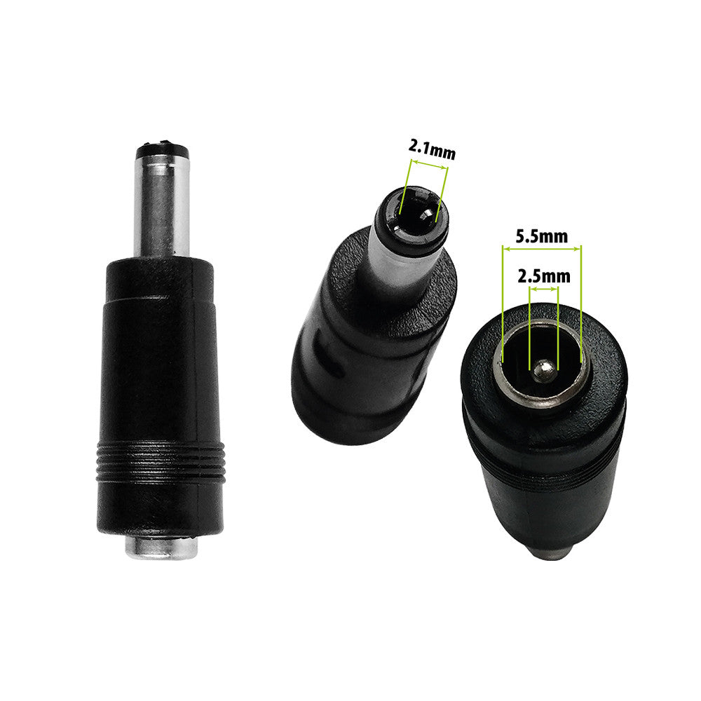 Embout adaptateur DC5,5-2.5mm ➡️ 2.1mm