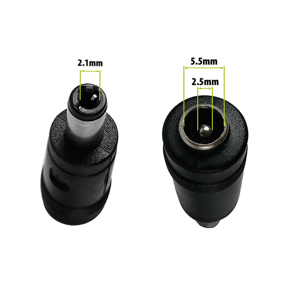 Embout adaptateur DC5,5-2.5mm ➡️ 2.1mm - vue 2