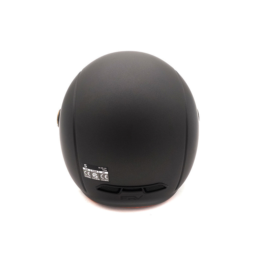 Matte Graphite Grey JET Helmet (sizes XS to XXL) - vue 8