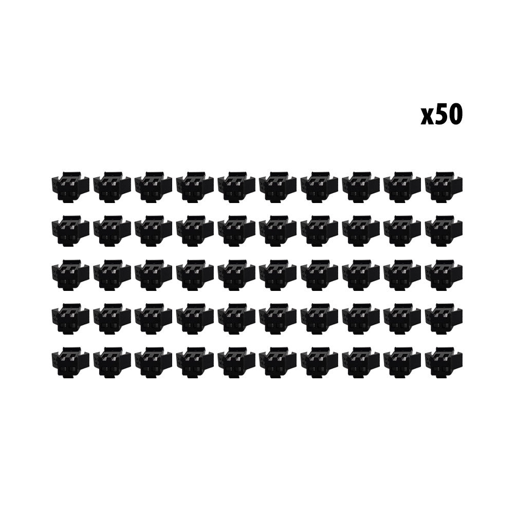 SM 2-pin Female Connector x50 pcs