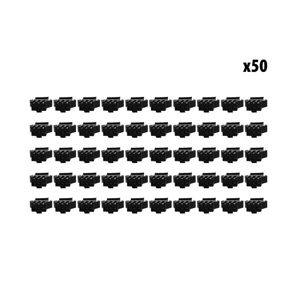 SM 3-pin Female Connector x50 pcs
