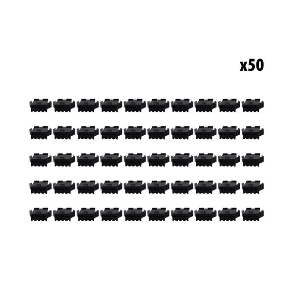 Connecteur SM 4 pins Femelle x50 pcs - Generic - Vélo Shop Obernai