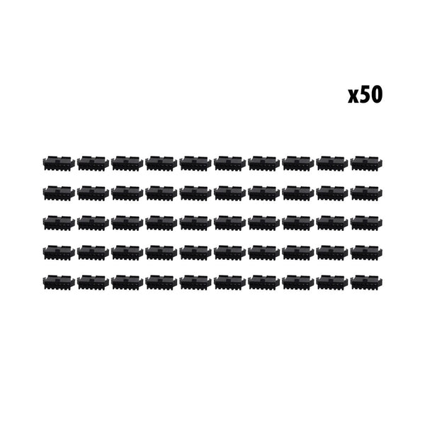 Connecteur SM 6 pins Femelle x50 pcs - Generic - Vélo Shop Obernai