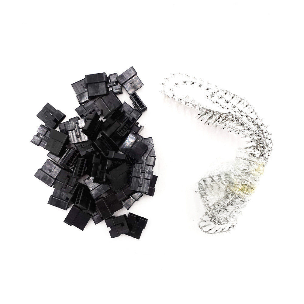 SM 6-pin male connector x50 pcs - vue 2