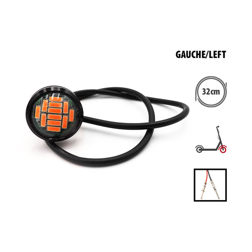 LED flashing front left Dualtron Forever