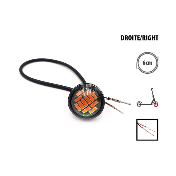 LED clignotant avant droite Dualtron Forever - Dualtron - Vélo Shop Obernai