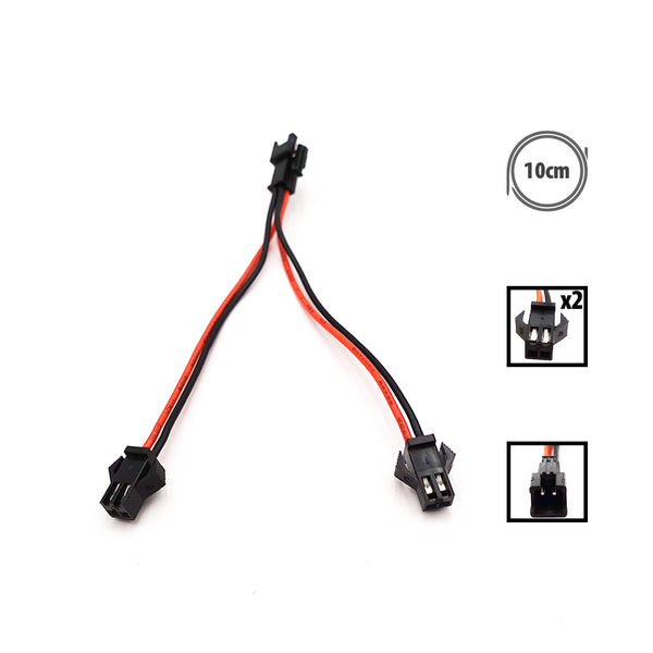 Cable Y JST 2 Pins Ey 4 - Generic - Vélo Shop Obernai