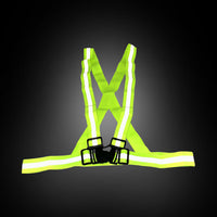 Gilet signalisation bandes reflechissantes - jaune - vue 2