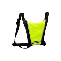 Gilet signaletique LED avec telecommande couleur jaune - vue 5
