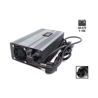 60V Fast Charger ➡️ 67V 1-10A GX16-3P