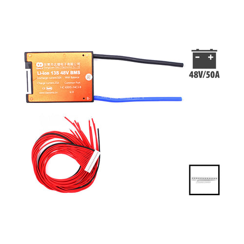 Daly 48V 13S 50A BMS