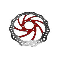 Disque de frein R6 160mm entraxe 48mm (3 couleurs) (Rouge)