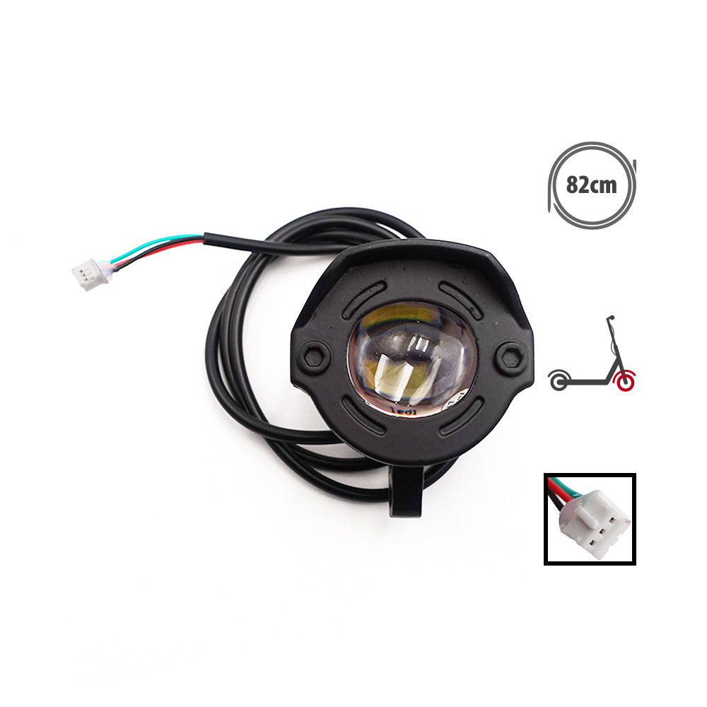 Dualtron Aminia Front LED Headlight with Horn