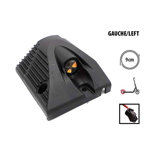 Cache plastique et Led Deck arriere gauche Kukirin G2 Master - KuKirin - Vélo Shop Obernai